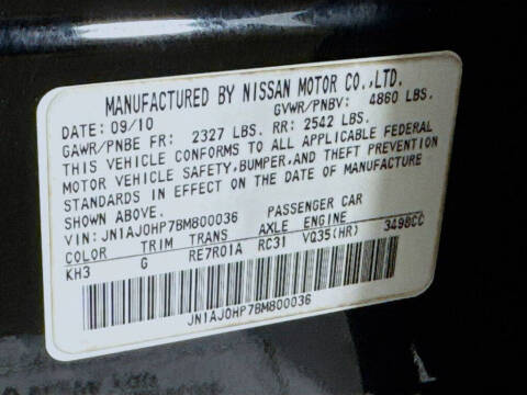 2011 Infiniti EX35 Journey