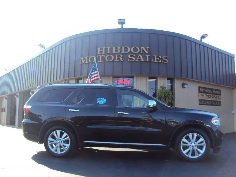 2013 Dodge Durango for sale at Hibdon Motor Sales in Clinton Township MI