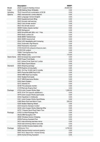 2025 MINI Hardtop 4 Door Cooper S