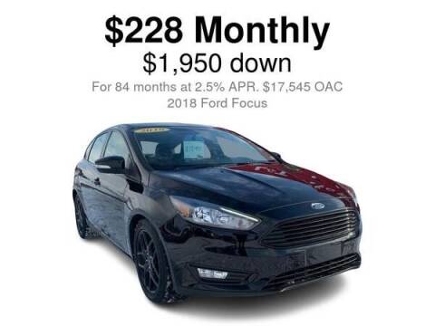 2018 Ford Focus for sale at L&T Auto Sales in Three Rivers MI