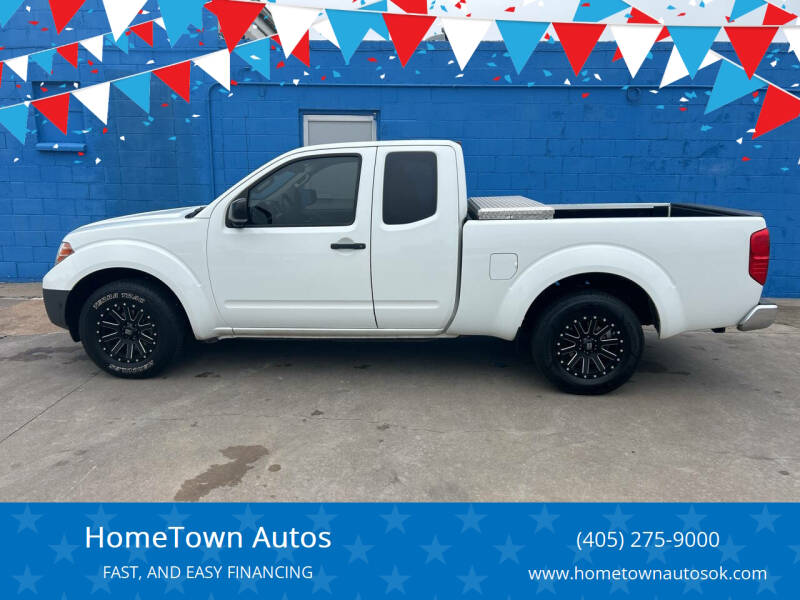 2014 Nissan Frontier for sale at HomeTown Autos in Shawnee OK