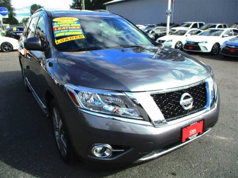 2016 Nissan Pathfinder for sale at GMA Of Everett in Everett WA