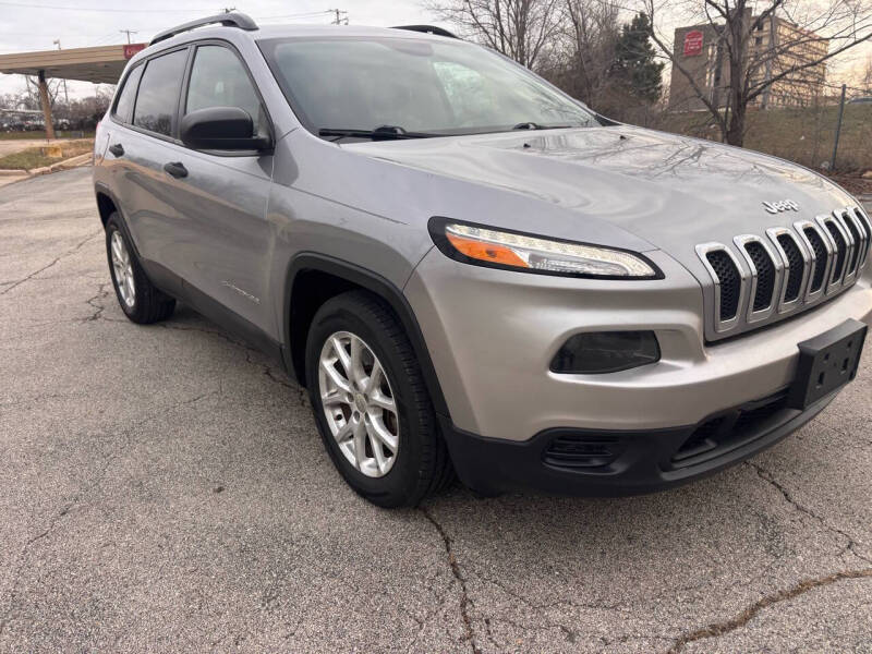 Used 2016 Jeep Cherokee Sport with VIN 1C4PJLAB8GW200970 for sale in Kansas City