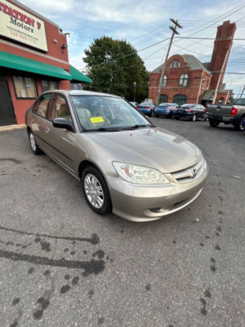 2005 Honda Civic for sale at STATION 7 MOTORS in New Bedford, MA