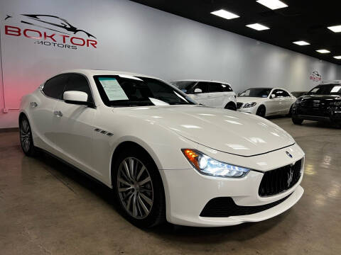 2016 Maserati Ghibli for sale at Boktor Motors - Las Vegas in Las Vegas NV