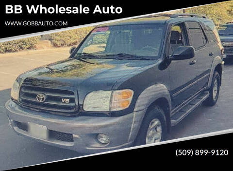 2002 Toyota Sequoia for sale at BB Wholesale Auto in Fruitland ID
