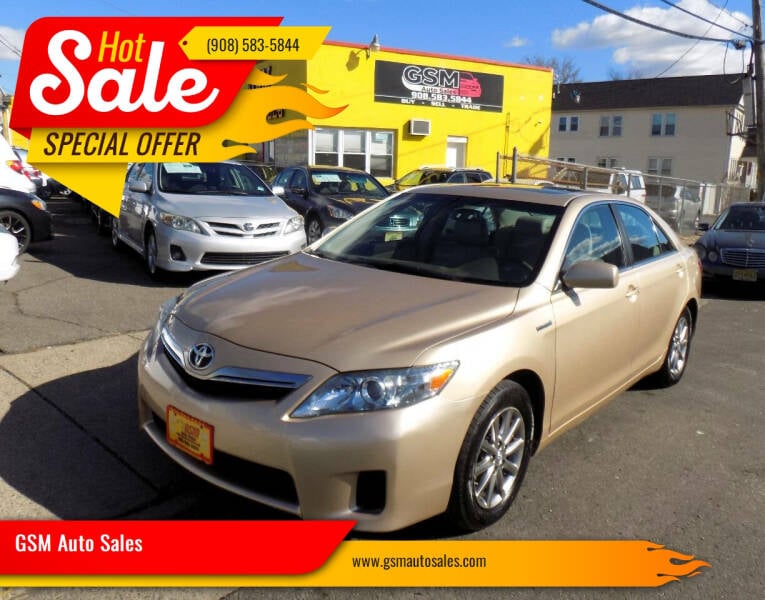 2011 Toyota Camry Hybrid for sale at GSM Auto Sales in Linden NJ