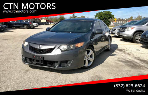 2010 Acura TSX for sale at CTN MOTORS in Houston TX