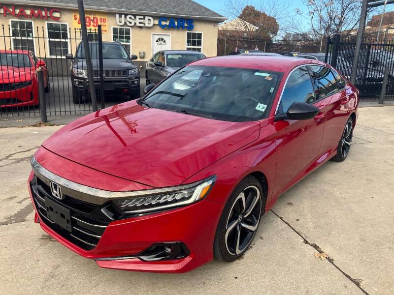 2021 Honda Accord for sale at Dynamic Cars LLC in Baltimore MD