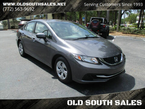 2014 Honda Civic for sale at OLD SOUTH SALES in Vero Beach FL