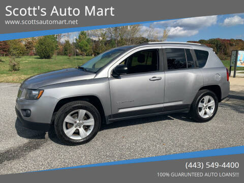 2016 Jeep Compass for sale at Scott's Auto Mart in Dundalk MD