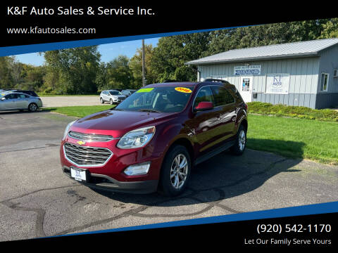2016 Chevrolet Equinox for sale at K&F Auto Sales & Service Inc. in Jefferson WI