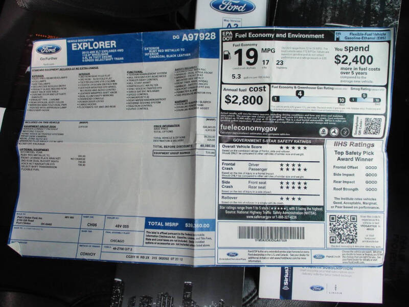 2013 Ford Explorer XLT