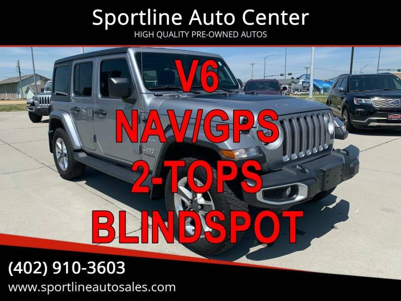 2019 Jeep Wrangler Unlimited for sale at Sportline Auto Center in Columbus NE