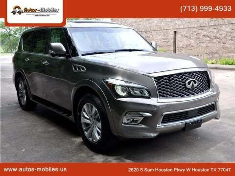2015 Infiniti QX80 for sale at AUTOS-MOBILES in Houston TX