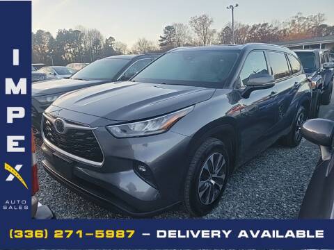 2020 Toyota Highlander for sale at Impex Auto Sales in Greensboro NC