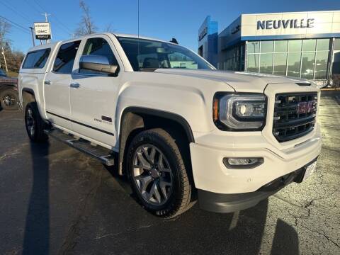 2016 GMC Sierra 1500 for sale at NEUVILLE CHEVY BUICK GMC in Waupaca WI