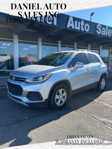 2018 Chevrolet Trax for sale at Daniel Auto Sales Inc in Clinton Township MI