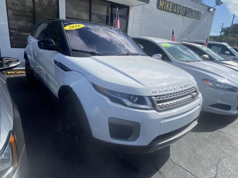 2016 Land Rover Range Rover Evoque for sale at Mike Auto Sales in West Palm Beach FL