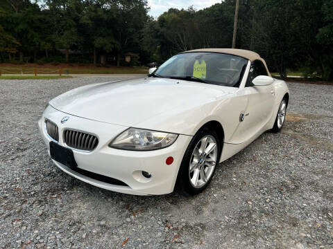 2005 BMW Z4 for sale at CARS FIELD LLC in Smithfield NC