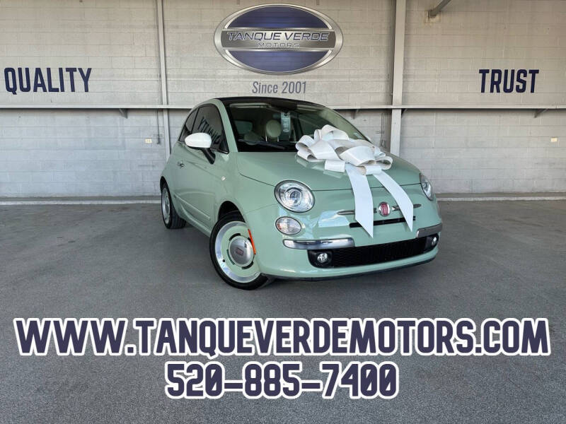 2015 FIAT 500c for sale at TANQUE VERDE MOTORS in Tucson AZ