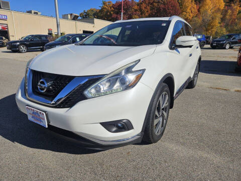 2015 Nissan Murano for sale at Auto Wholesalers Of Hooksett in Hooksett NH