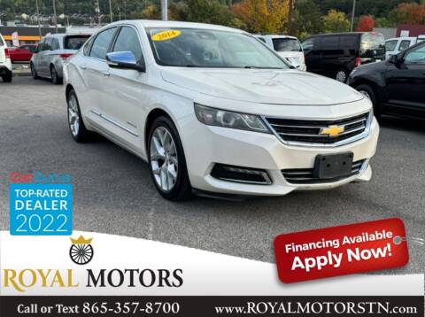 2014 Chevrolet Impala for sale at ROYAL MOTORS LLC in Knoxville TN