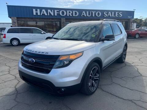 2014 Ford Explorer for sale at Hanford Auto Sales in Hanford CA