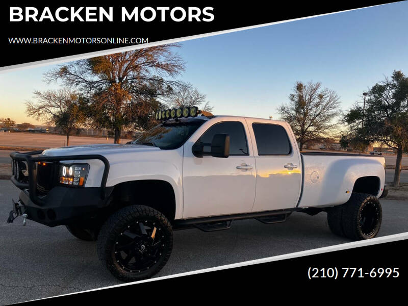 2008 GMC Sierra 3500HD for sale at BRACKEN MOTORS in San Antonio TX