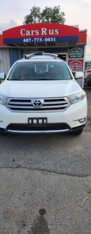 2013 Toyota Highlander for sale at Cars R Us in Binghamton NY