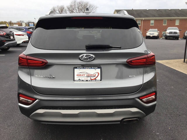 2019 Hyundai SANTA FE for sale at Smiley Vehicle Group in Lebanon, OH