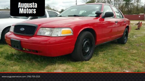 2008 Ford Crown Victoria for sale at Augusta Motors in Augusta GA