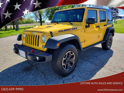 2015 Jeep Wrangler Unlimited for sale at Lifetime Auto Sales and Service in West Bend WI