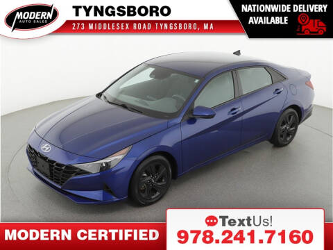 2021 Hyundai Elantra for sale at Modern Auto Sales in Tyngsboro MA