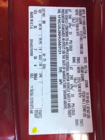 2017 Ford Escape Titanium