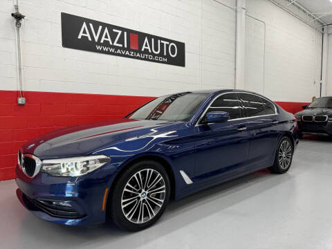 2017 BMW 5 Series for sale at AVAZI AUTO GROUP LLC in Gaithersburg MD