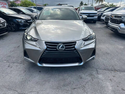 2017 Lexus IS 200t for sale at Molina Auto Sales in Hialeah FL