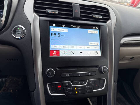 2018 Ford Fusion Hybrid for sale at MEDFORD MOTORS INC in Medford WI