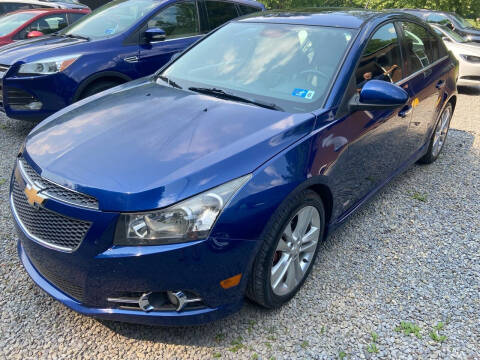 2013 Chevrolet Cruze for sale at LITTLE BIRCH PRE-OWNED AUTO & RV SALES in Little Birch WV