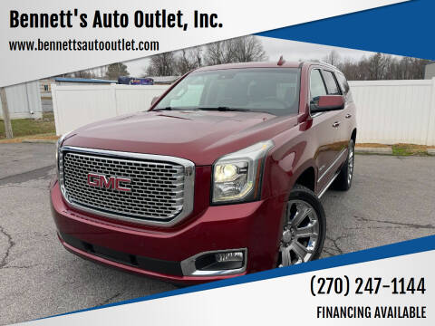 2016 GMC Yukon for sale at Bennett's Auto Outlet, Inc. in Mayfield KY