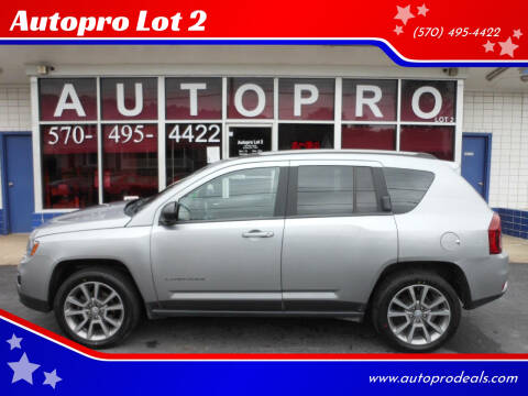 2016 Jeep Compass for sale at Autopro Lot 2 in Sunbury PA