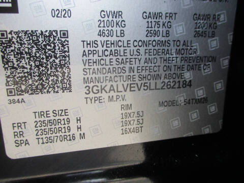 2020 GMC Terrain SLT