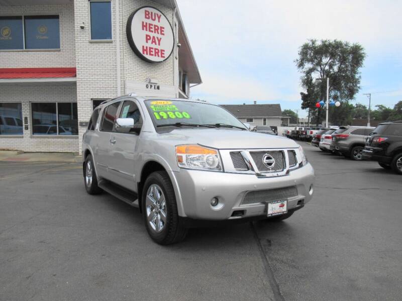 2012 Nissan Armada for sale at Auto Land Inc in Crest Hill IL