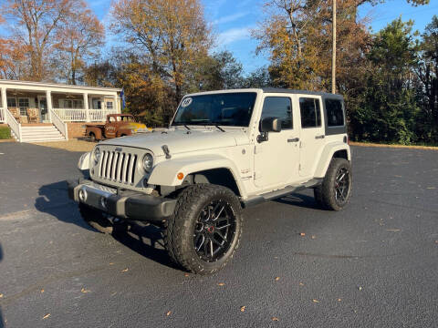 2018 Jeep Wrangler JK Unlimited for sale at Dorsey Auto Sales in Anderson SC