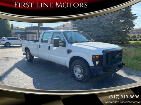 2008 Ford F-350 Super Duty for sale at First Line Motors in Brownsburg IN