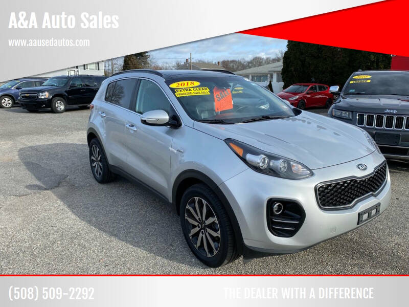 2018 Kia Sportage for sale at A&A Auto Sales in Fairhaven MA