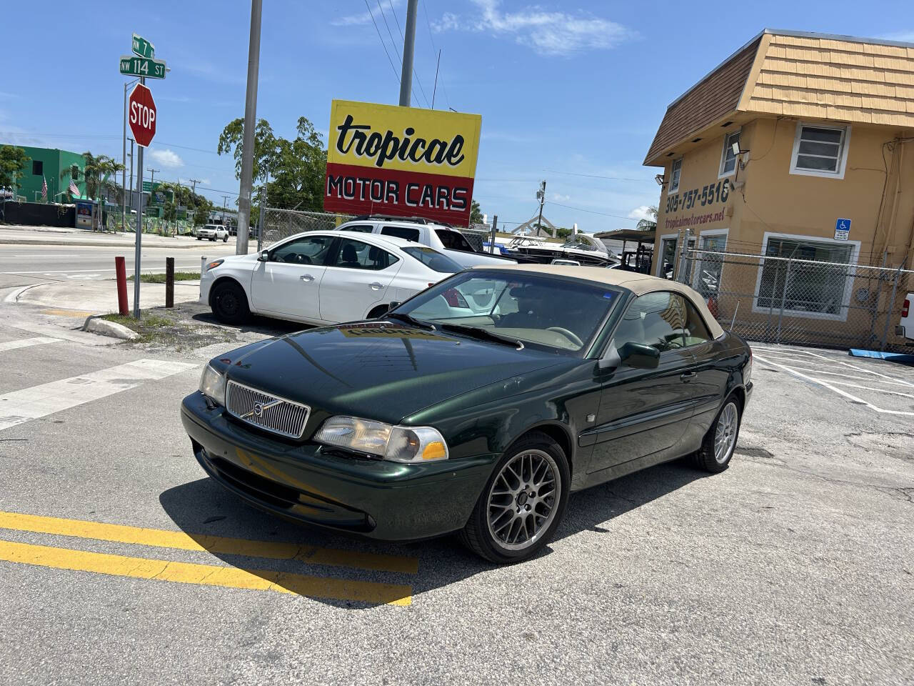Green 2000 Volvo C70 LT Convertible 2dr LT Turbo Convertible 1