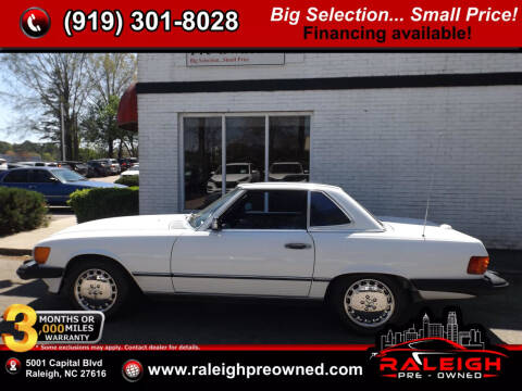 1988 Mercedes-Benz 560-Class for sale at Raleigh Pre-Owned in Raleigh NC