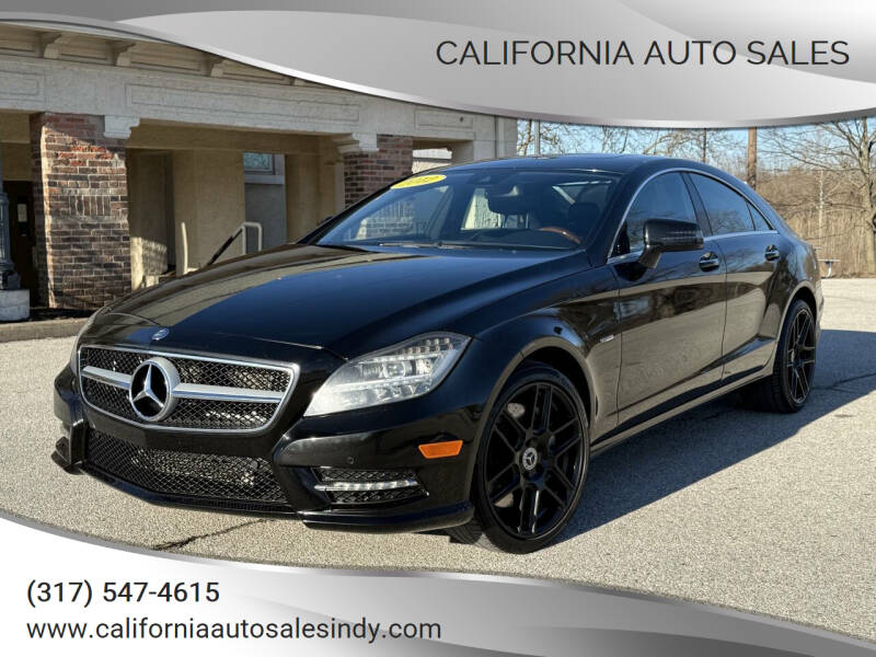 2012 Mercedes-Benz CLS for sale at California Auto Sales in Indianapolis IN