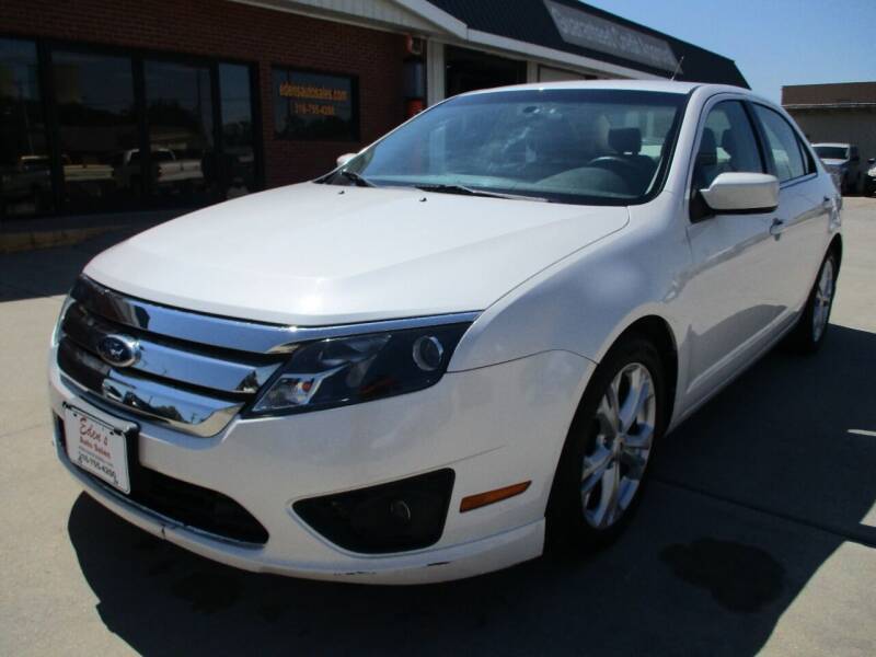 2012 Ford Fusion for sale at Eden's Auto Sales in Valley Center KS